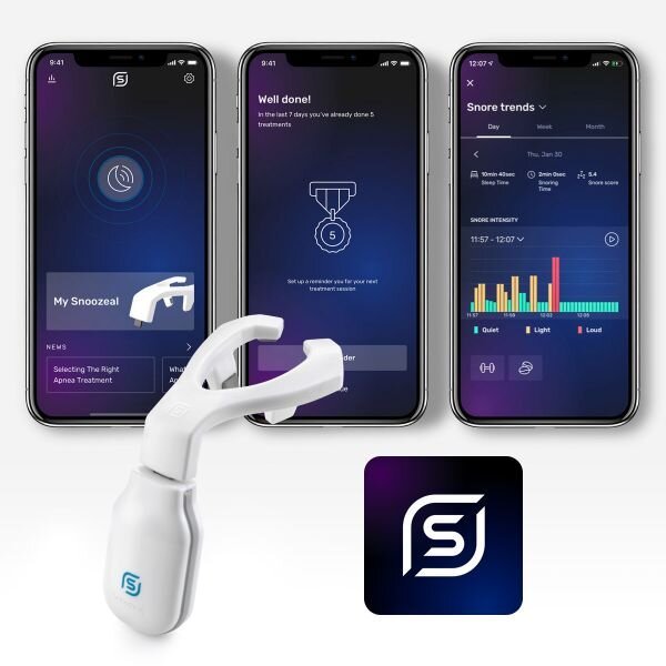 SnoreLess Sleep Device (powered by eXciteOSA) - SnoreLessSleep